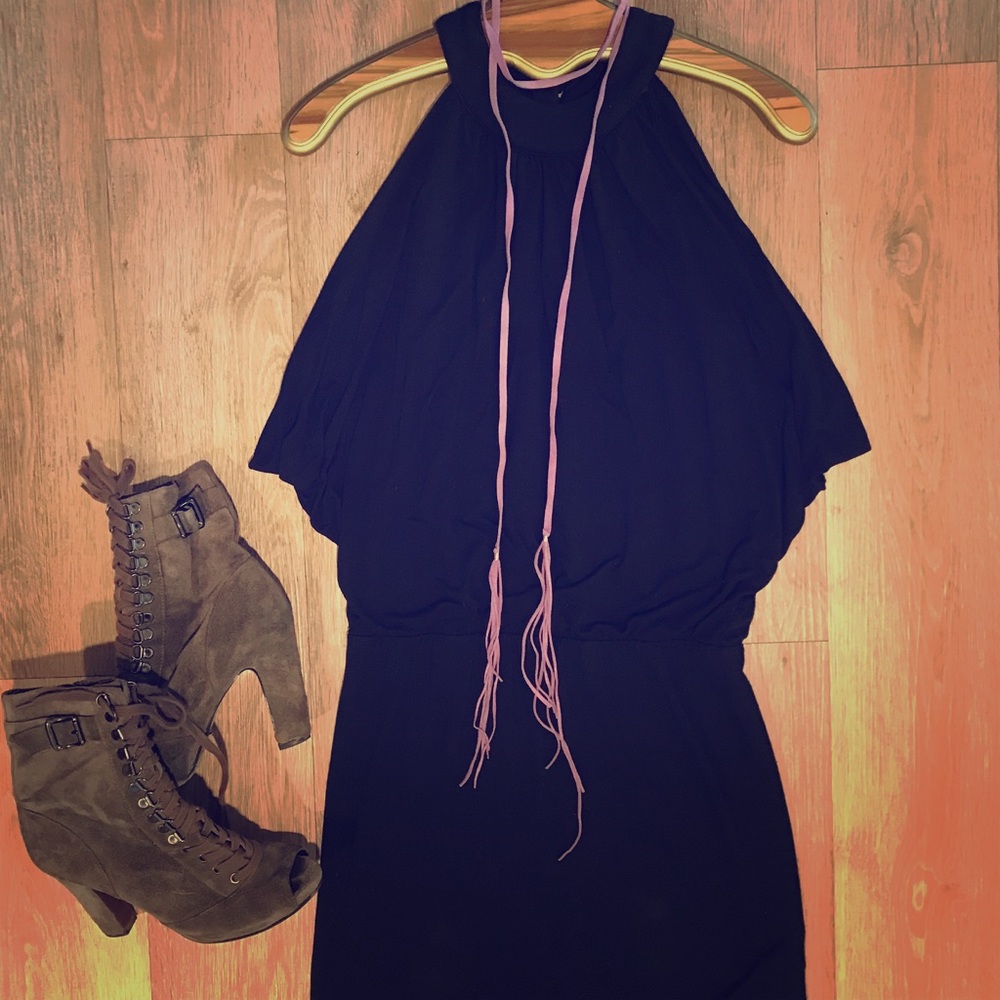 INC black mini dress
